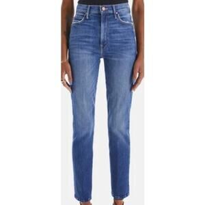 Mother Jeans The Swooner Rascal Ankle High Rise Straight Where is my Mind 25